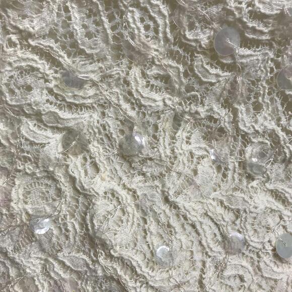 Loft Women’s Blouse Size M Beige Short Sleeve - Picture 8 of 9